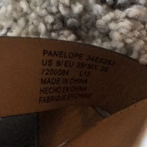 Calvin Klein black Panelope lace up sandals - Picture 6 of 7